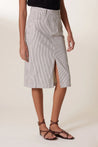 Leon & Harper Justi Stripe Skirt