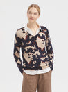 Nice Things Dappled Horse Print Sweater | Dalston clothing