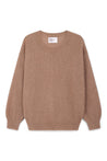 Leon & Harper Meiko Plain Jumper Beige | Dalston clothing