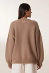 Leon & Harper Meiko Plain Jumper Beige | Dalston clothing