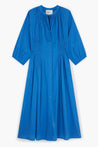 Leon & Harper Roudy Plain Dress Ocean