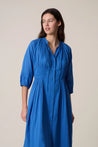 Leon & Harper Roudy Plain Dress Ocean