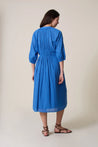 Leon & Harper Roudy Plain Dress Ocean