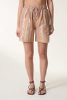 Leon & Harper Quincy Shiny Shorts