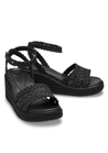 Crocs shoes Crocs Brooklyn Woven Ankle Strap Wedge