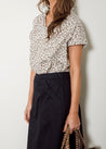 Dalston General Dalston Sara Skirt Navy Sateen