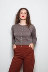 Dalston Knitwear Dalston Ava Cardigan Mocha