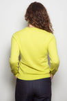 Dalston Knitwear Dalston Kate Crew Sweater Chartruese