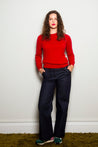 Dalston Knitwear Dalston Kate Crew Sweater Fire