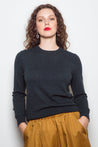 Dalston Knitwear Dalston Kate Crew Sweater Forest