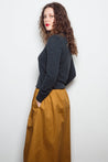 Dalston Knitwear Dalston Kate Crew Sweater Forest