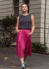 Dalston skirt Dalston Sapphire Skirt Raspberry