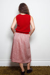 Dalston skirt Dalston Sapphire Skirt Ruby Herringbone