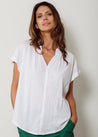 Dalston top Dalston Esme Top White Self Check