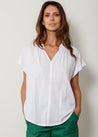 Dalston top Dalston Esme Top White Self Check