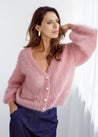 Flock Knitwear blush sparkle / one size Flock Megan Cardigan Blush Bling