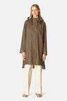 Ilse Jacobsen Jacket llse Jacobsen Rain71 Detachable Hood Raincoat Cub Brown  | Dalston clothing