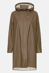 Ilse Jacobsen Jacket llse Jacobsen Rain71 Detachable Hood Raincoat Cub Brown  | Dalston clothing