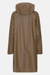 Ilse Jacobsen Jacket llse Jacobsen Rain71 Detachable Hood Raincoat Cub Brown  | Dalston clothing