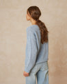 Indi & Cold Knitwear Indi & Cold Basic V Neck Sweater Cielo | Dalston clothing