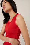 Kowtow top Kowtow Everyday Singlet Top Red