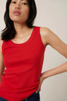 Kowtow top Kowtow Everyday Singlet Top Red