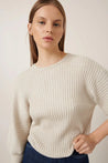 Kowtow top Kowtow Quinn Top Oat Melange