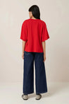 Kowtow top Kowtow Shadow Tee Red