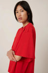 Kowtow top Kowtow Shadow Tee Red