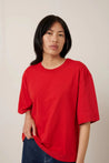 Kowtow top Kowtow Shadow Tee Red