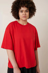 Kowtow top Kowtow Shadow Tee Red