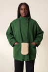 Leon & Harper Jacket Leon & Harper Viktor Jacket Green Woden Ronja Fruit Lemon | Dalston clothing