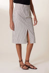 Leon & Harper skirt Leon & Harper Justi Stripe Skirt