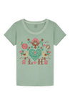 Leon & Harper top Leon & Harper Toro Birdy T Shirt Aqua