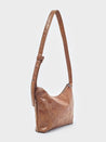 Nice Things Bag tan Nice Things Eco Leather Adjustable Shoulder Bag Tan | Dalston clothing