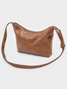 Nice Things Bag tan Nice Things Eco Leather Adjustable Shoulder Bag Tan | Dalston clothing