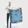 Nice Things Scarf blue print Nice Things Horse Print Scarf | Dalston clothing