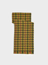 Nice Things Scarf green Nice Things Tricolour Herringbone Scarf Green | Dalston clothing