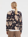 Nice Things top Nice Things Dappled Horse Print Sweater