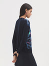 Nice Things top Nice Things Wild Horses Woven Sweater | Dalston clothing