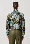 Once Was Jacket Dahlia fields / 2/10 Once Was Rylie Reversible Print & Faux Fur Jacket in Dahlia fields