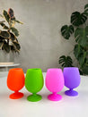 Porter Green Homeware Vitoria Porter Green Stemm | Unbreakable Silicone Wine Glasses | Vitoria