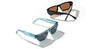 Privé Revaux sunglasses ocean blue Privé Revaux The Low Key Ocean Blue