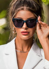 Privé Revaux sunglasses teal Privé Reveaux Bayside Babe Sunglasses Teal