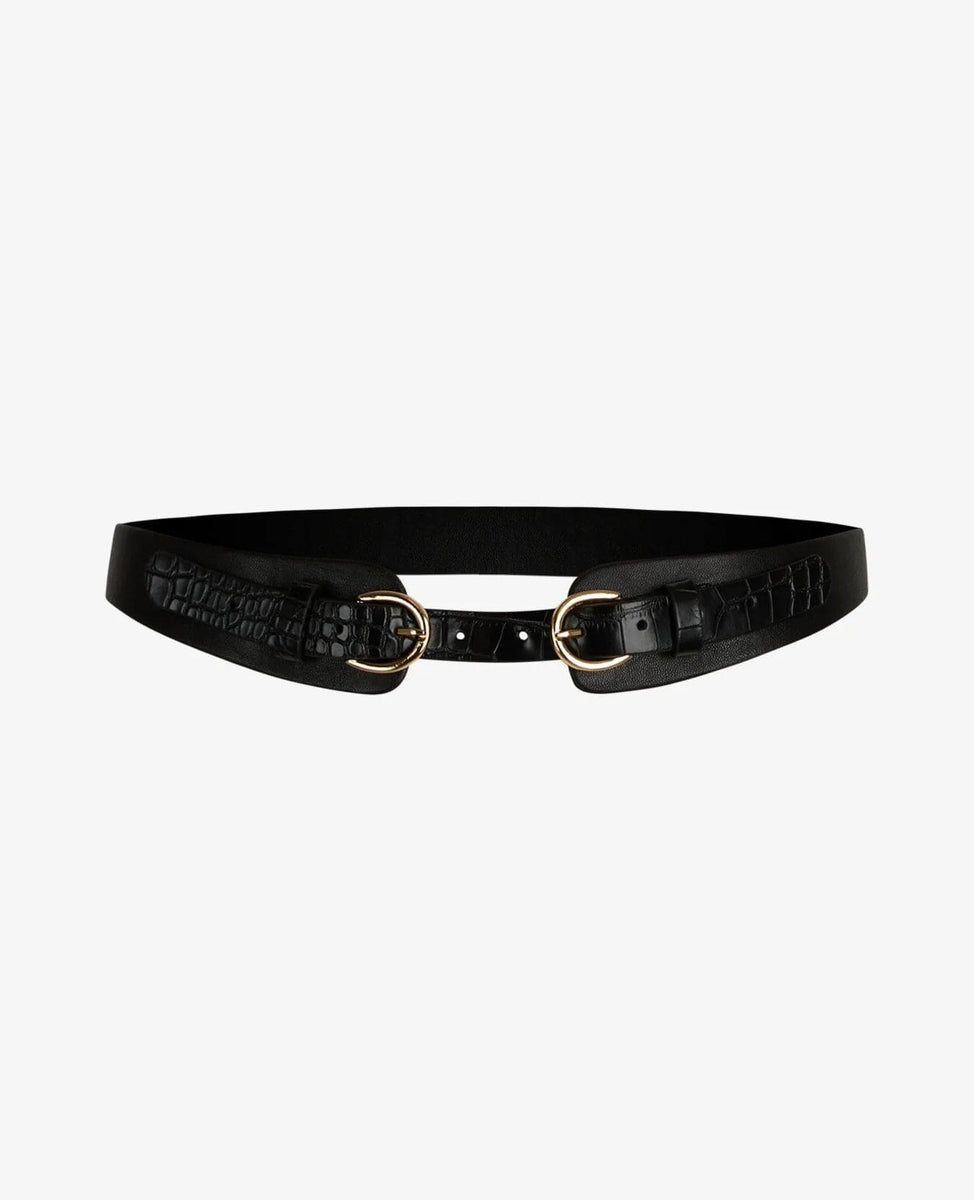 Unmade Copenhagen Nouvelle Slim Waist Belt Black – Dalston