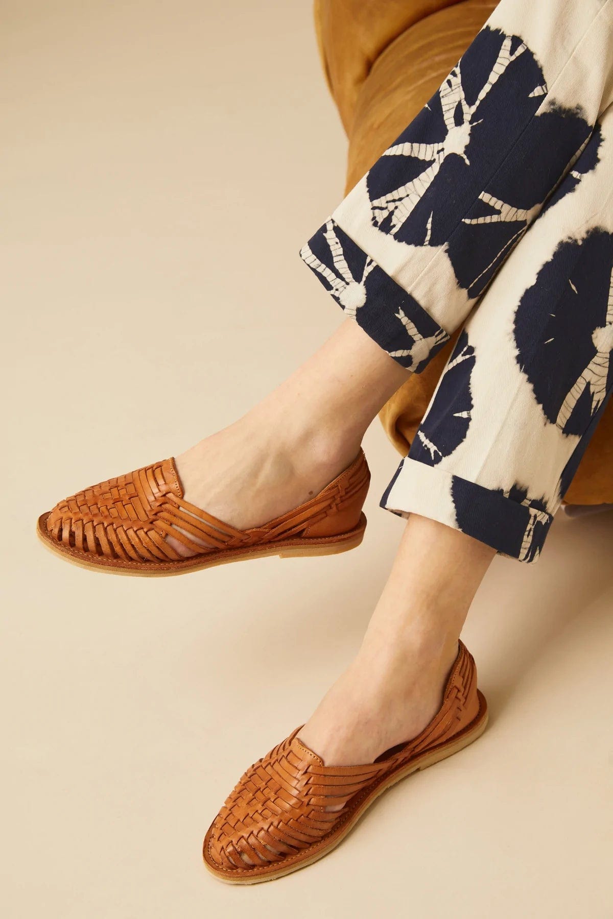 Leon Harper Pachucca Sandal Natural Dalston