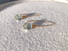 within.jewellery Jewellery green amethyst within. Green Amethyst Morning Dew Drop Earrings